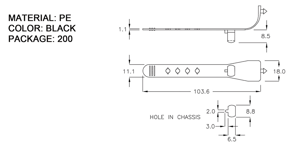 Wire Ties BST-2